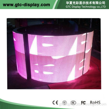 Outdoor Curved/Round LED Display Screen Board, 360 Degree LED Display P10 Price